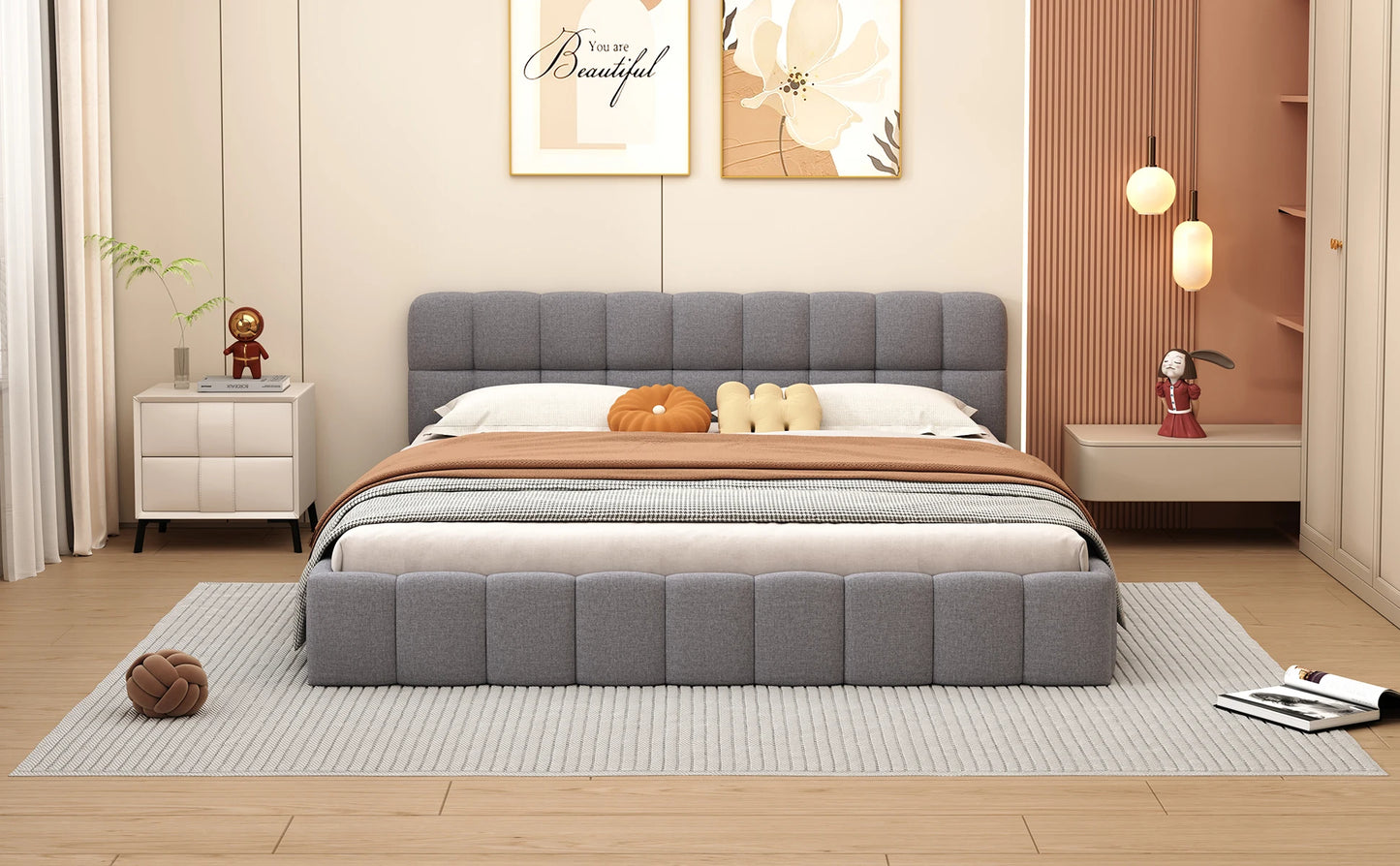 Bolton bed met opbergruimte