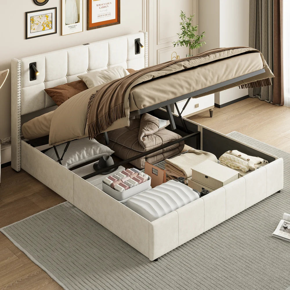Rome Bed met opbergruimte