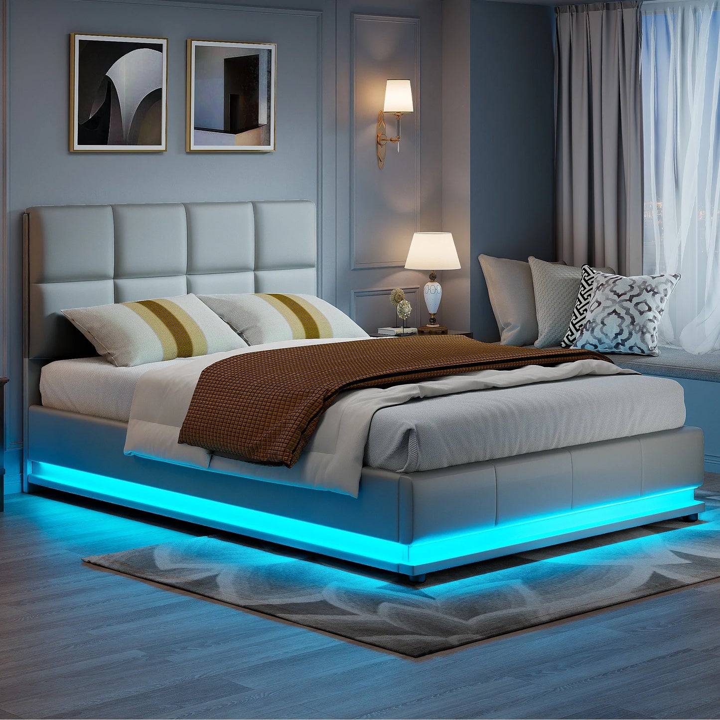 Yoli opbergbed met LED‑verlichting