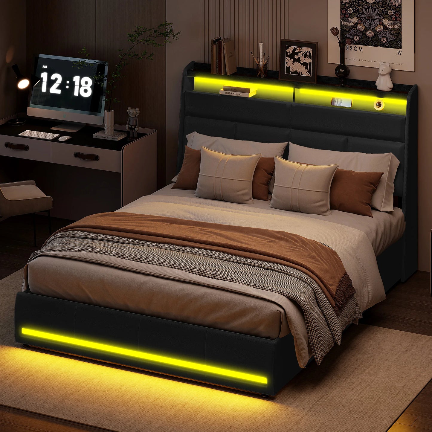 Mila Bed met opbergruimte