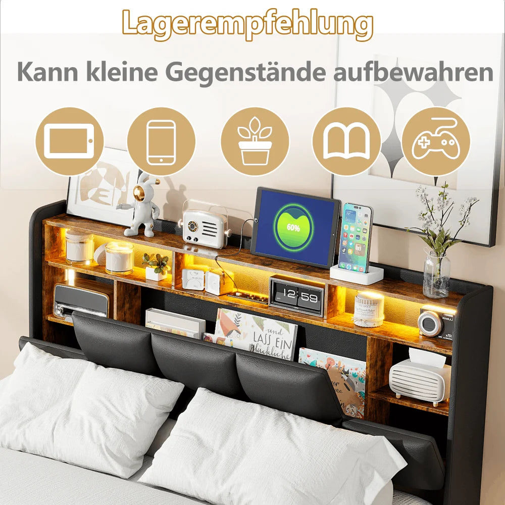 Amsterdam Bed met opbergruimte