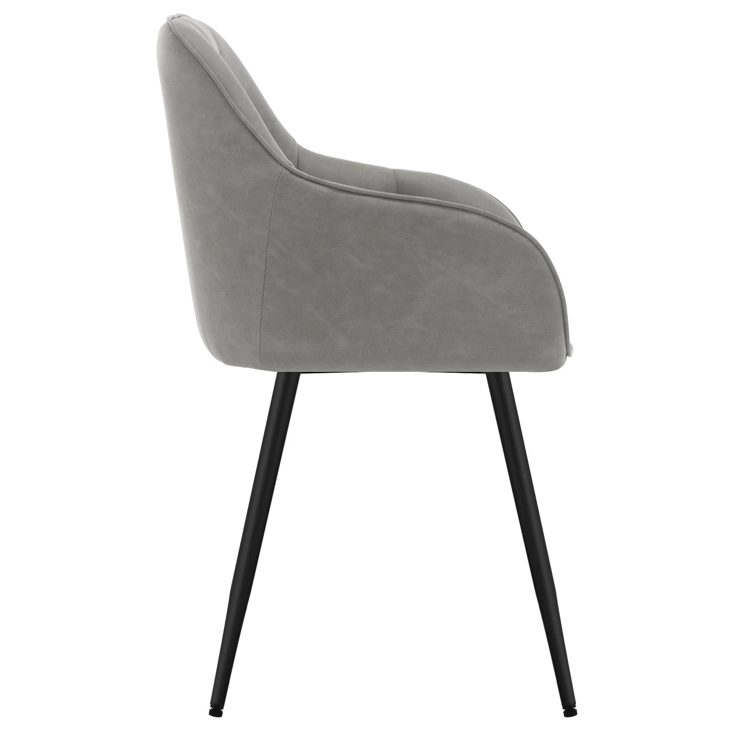 Zagreb Eetkamerstoelen – Set van 2 | Met Armleuningen