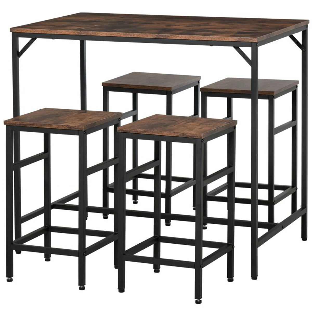 Zagreb Bartafel Set – 5-Delig | Industrieel Design