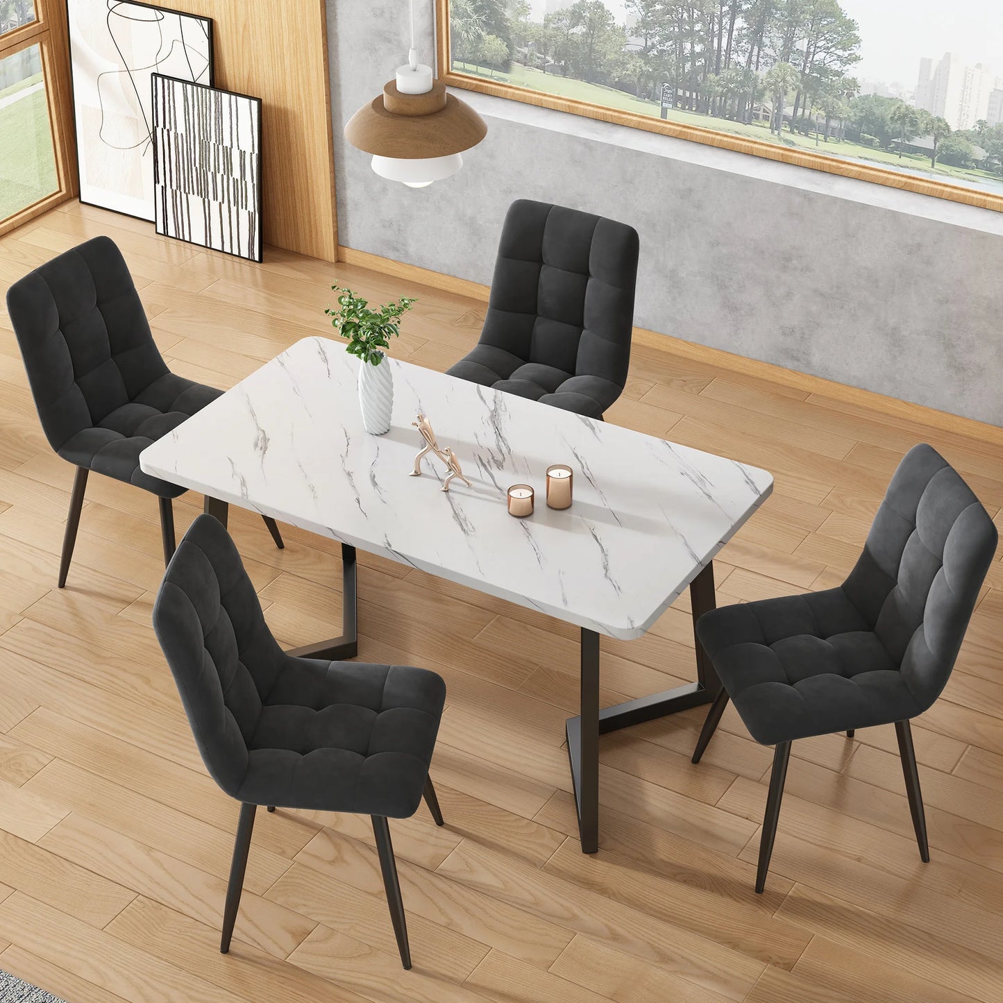 Lisbon Eettafel – 117x68 cm | Modern Design