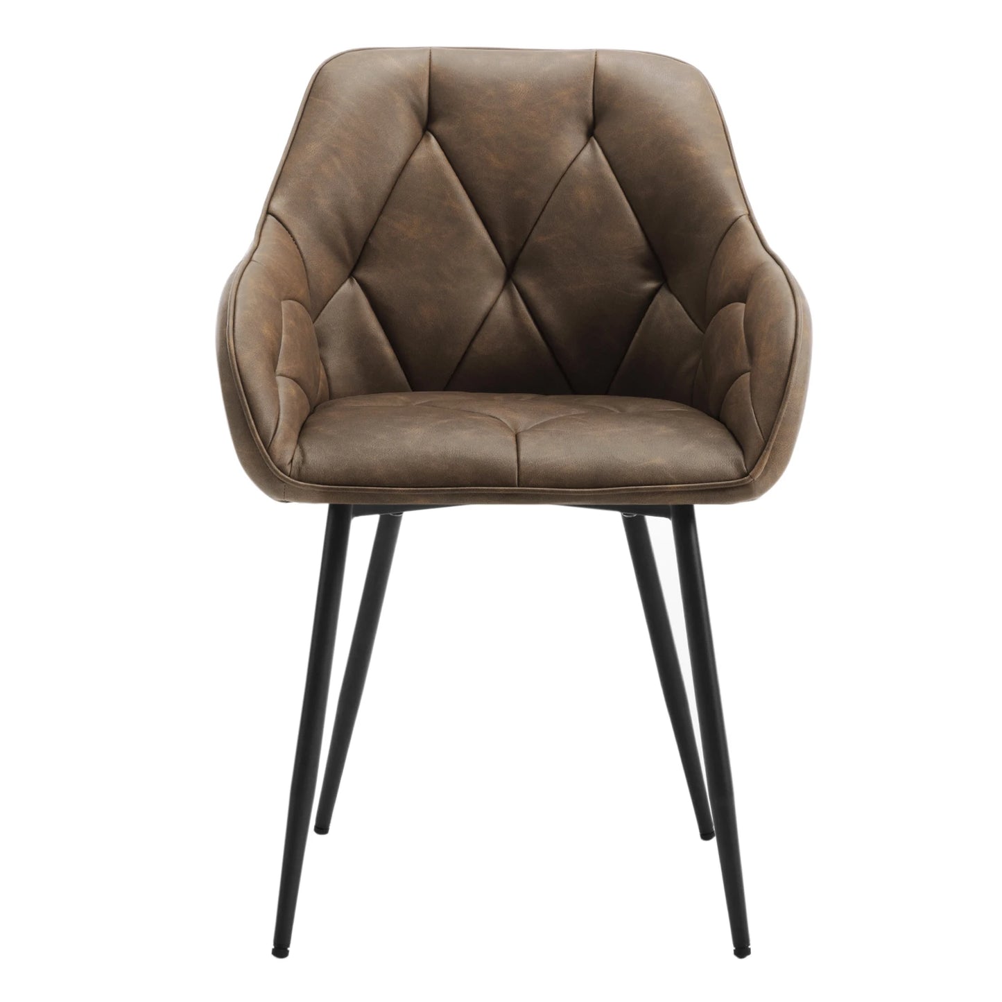 Zagreb Eetkamerstoelen – Set van 2 | Met Armleuningen