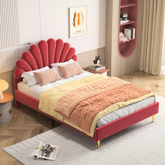 Clara bed met bloemendesign