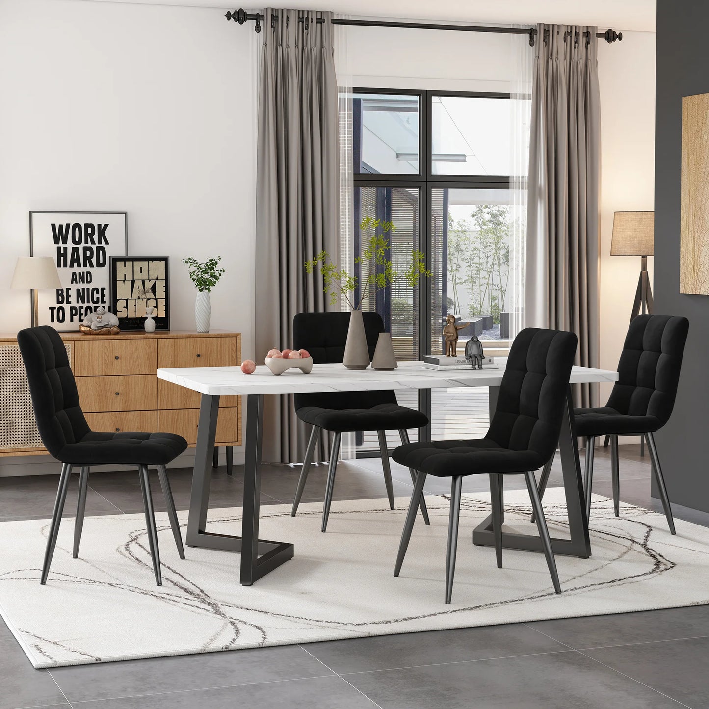 Lisbon Eettafel – 117x68 cm | Modern Design