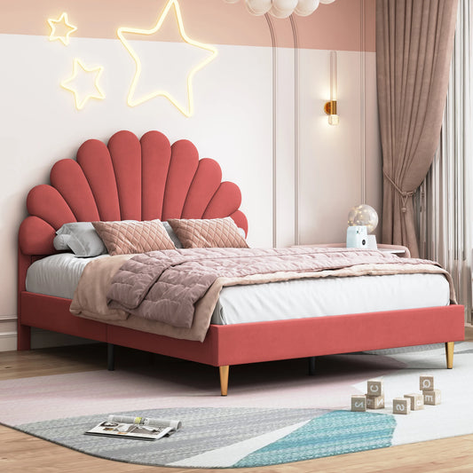 Clara bed met bloemendesign