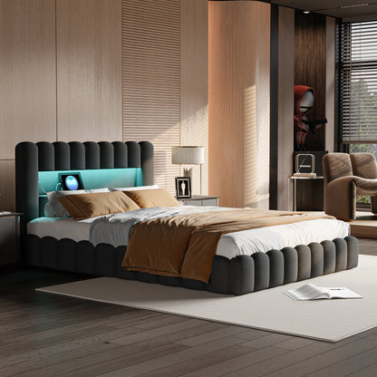 Port bed met USB & LED