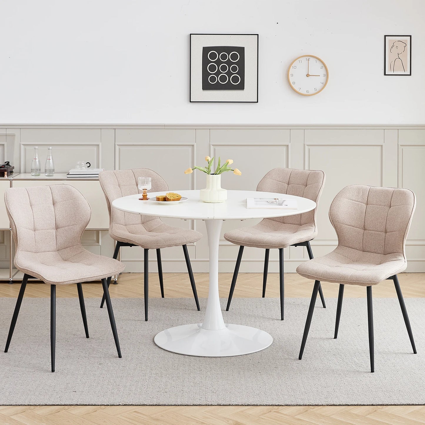 Sofia Stoelen – 4-Delig | Comfort & Scandinavisch
