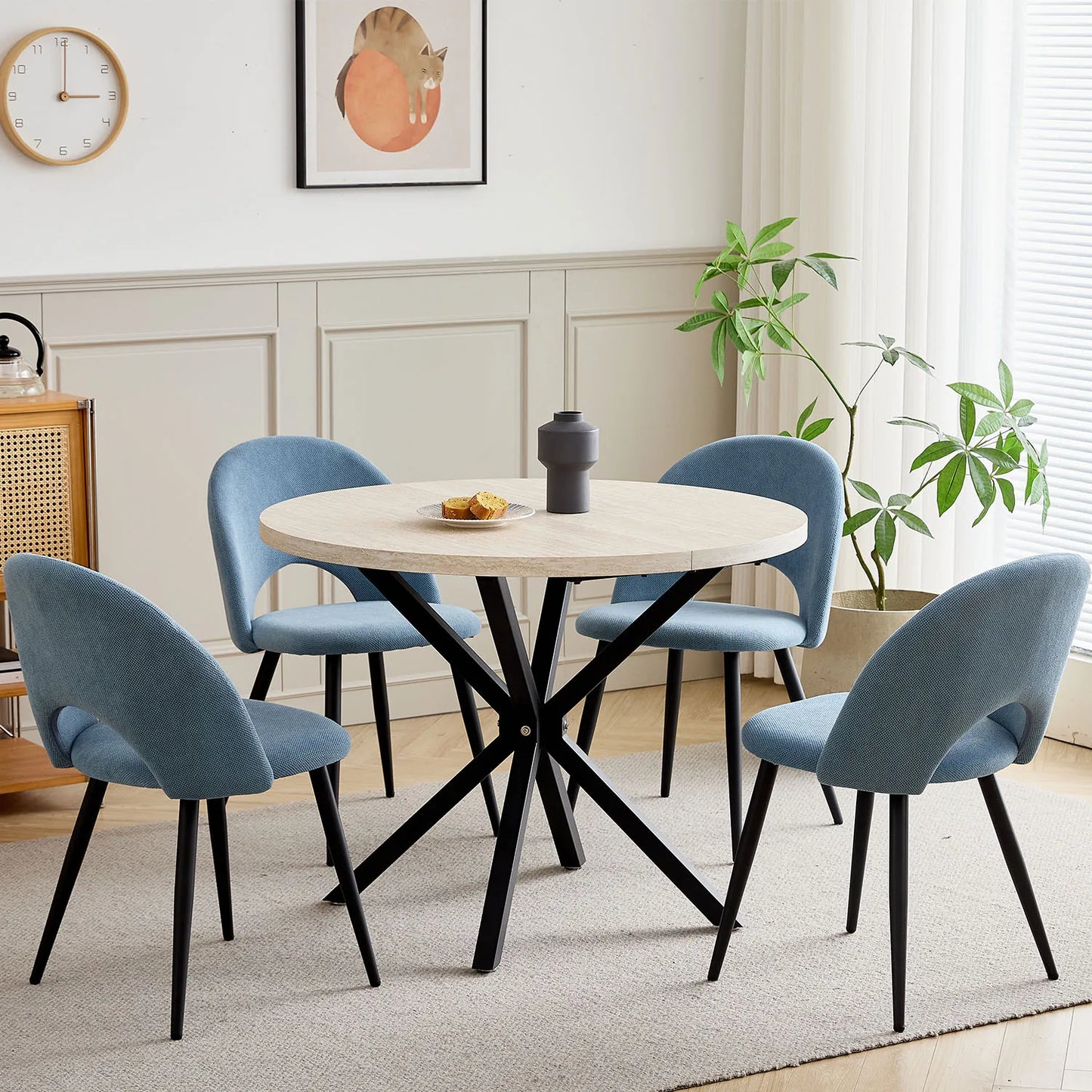 Oslo Salontafel – Rond Hout | 100 cm