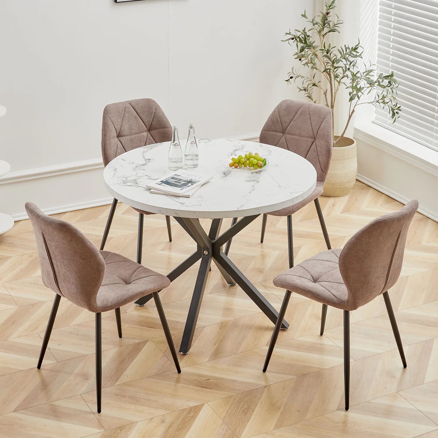 Monaco Eettafel – Marmerlook | Luxe Design