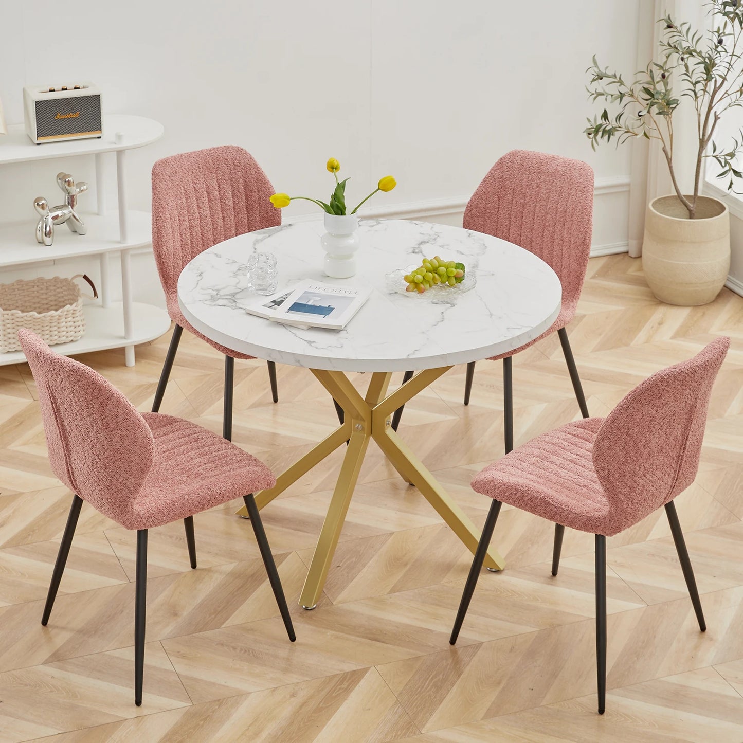Monaco Eettafel – Marmerlook | Luxe Design