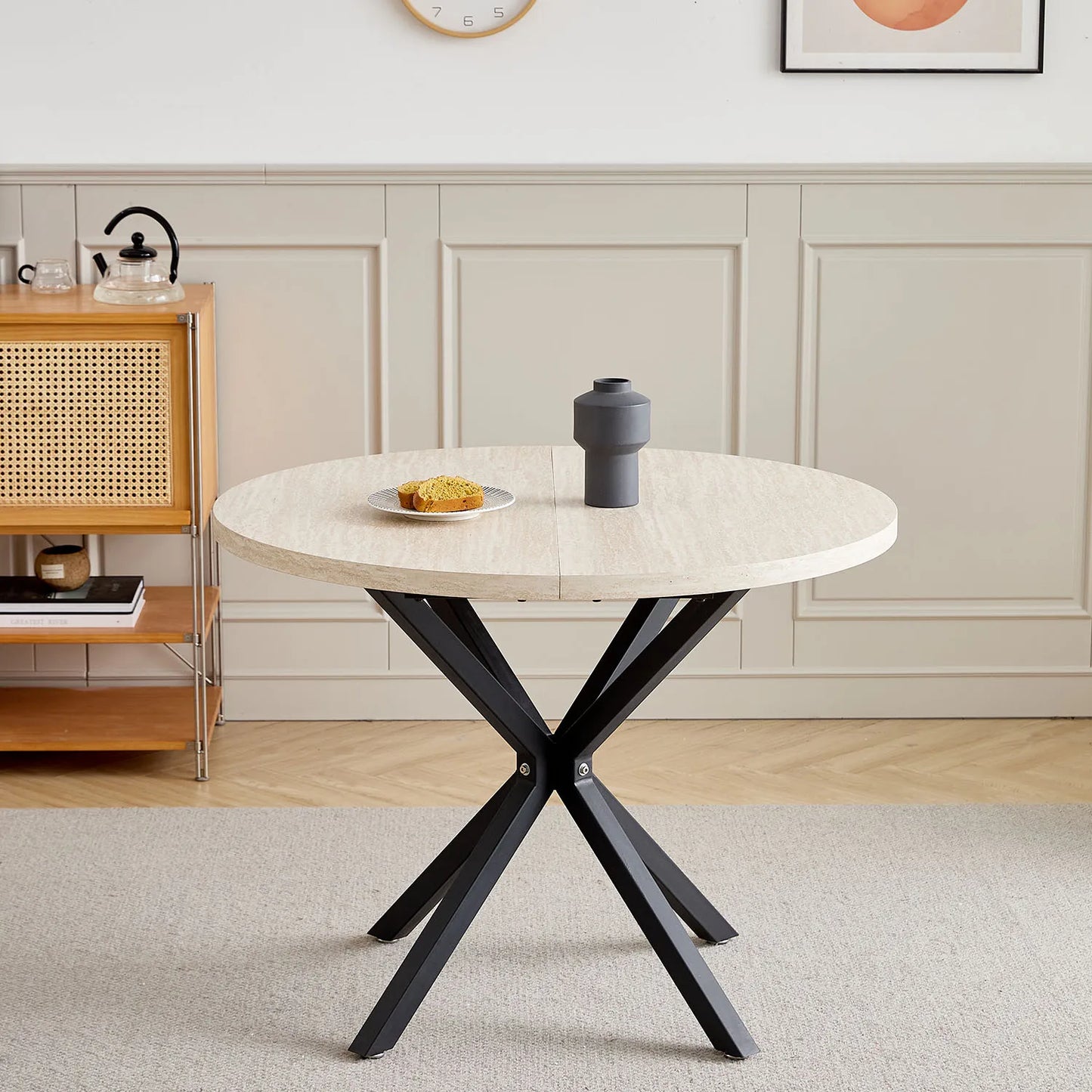Oslo Salontafel – Rond Hout | 100 cm