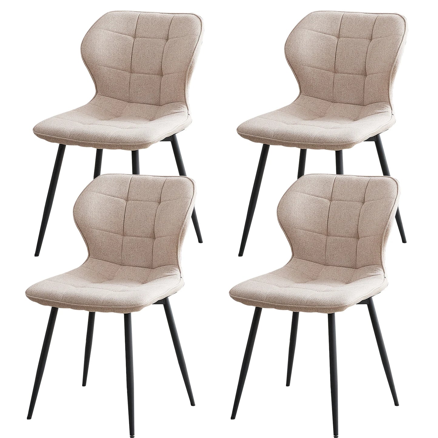 Sofia Stoelen – 4-Delig | Comfort & Scandinavisch
