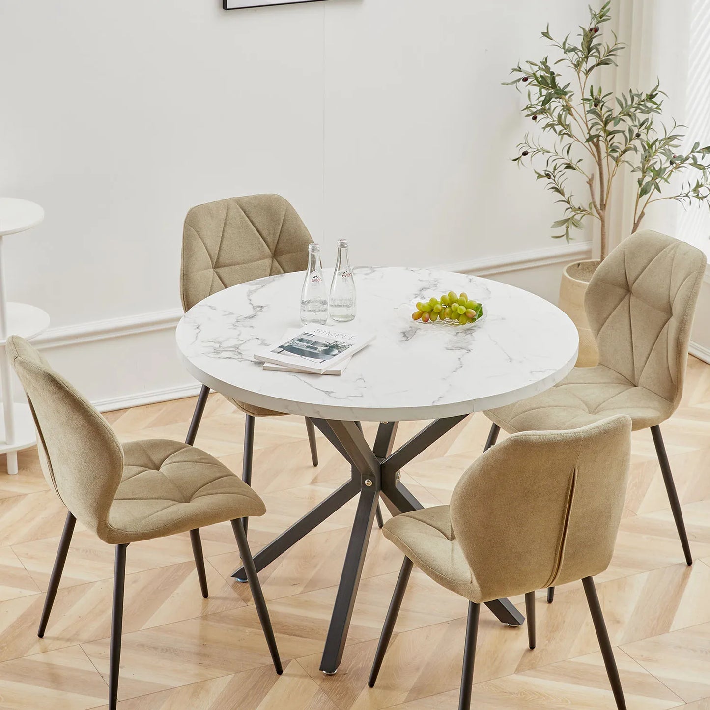 Monaco Eettafel – Marmerlook | Luxe Design