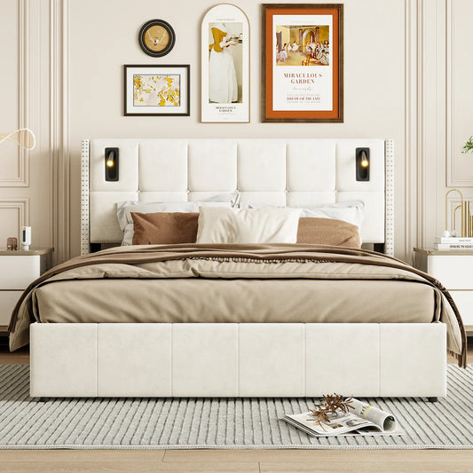 Rome Bed met opbergruimte
