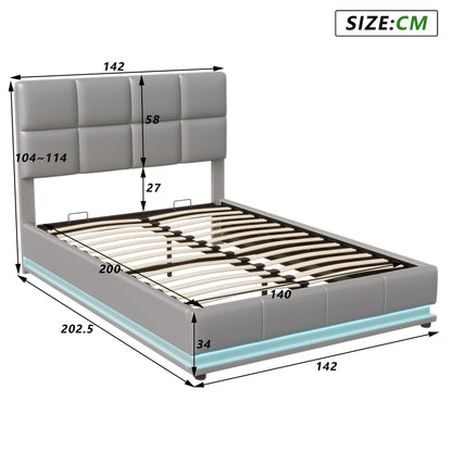 Yoli opbergbed met LED‑verlichting