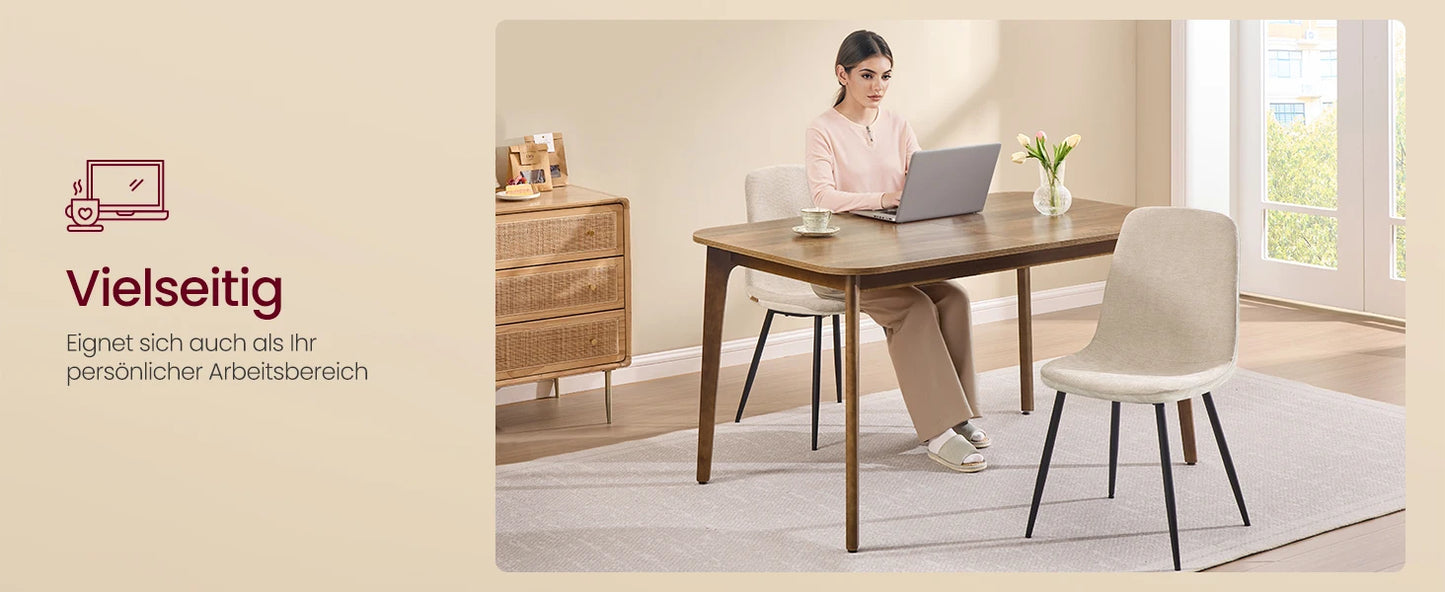 Malaga Stoelen – 4-Delig | Zacht & Modern Design