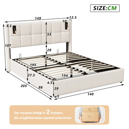 Rome Bed met opbergruimte
