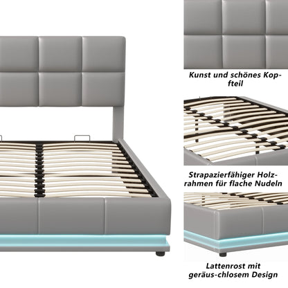 Yoli opbergbed met LED‑verlichting