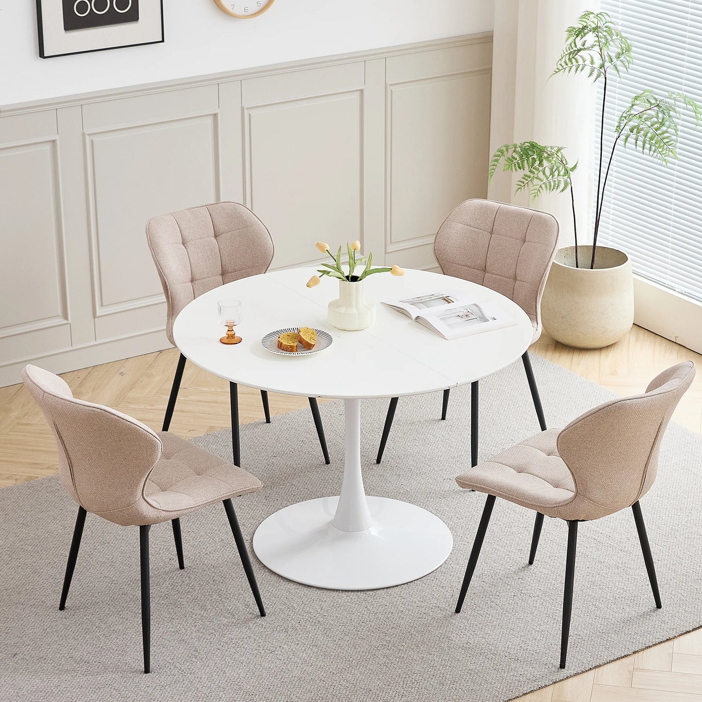 Sofia Stoelen – 4-Delig | Comfort & Scandinavisch