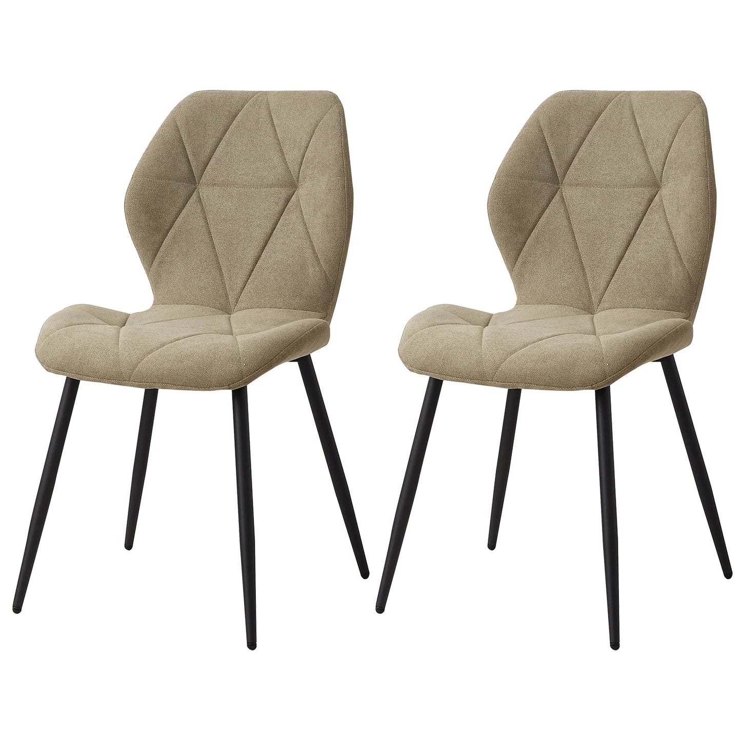 Tallinn Eetkamerstoelen – Linnen | Set van 2/4/6
