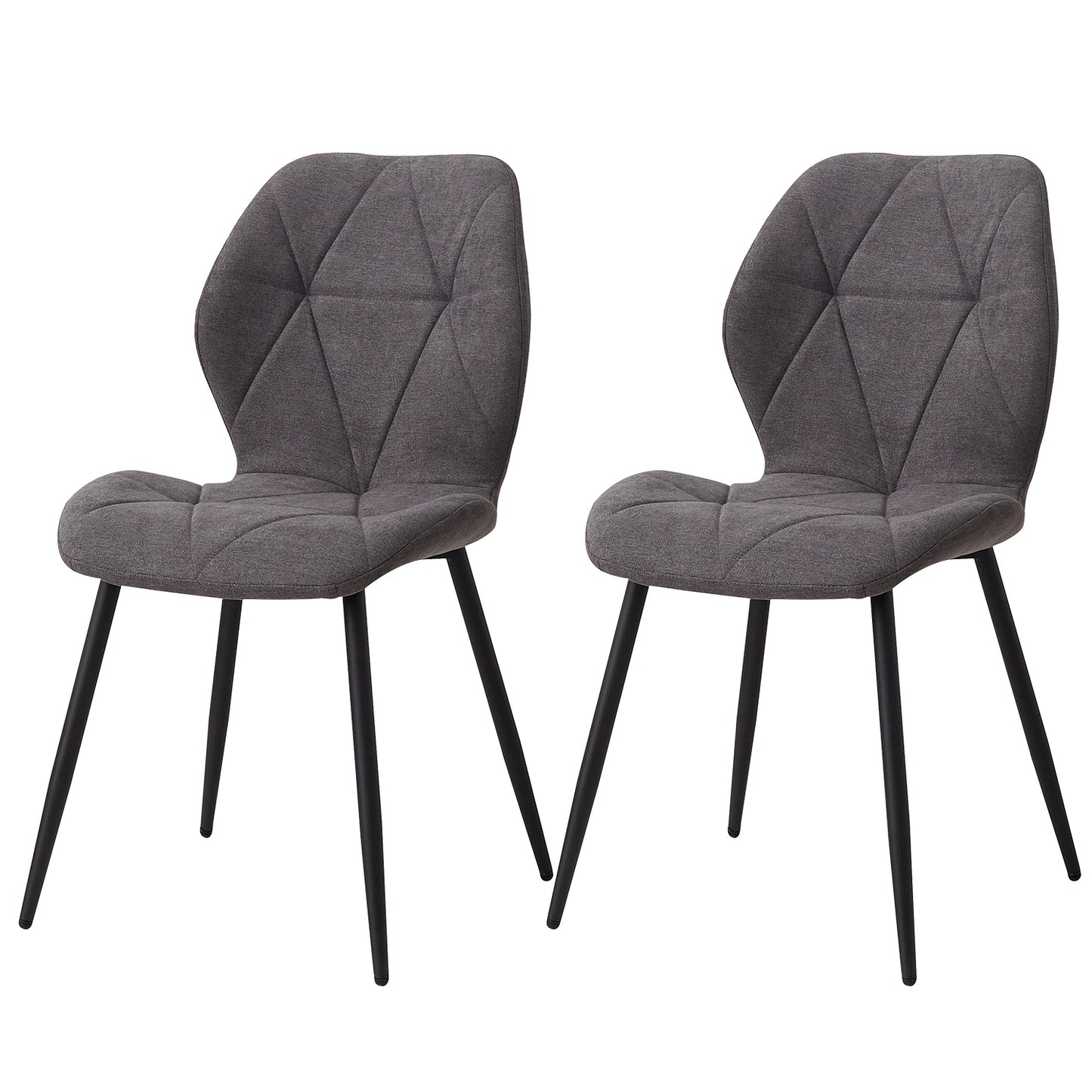 Tallinn Eetkamerstoelen – Linnen | Set van 2/4/6