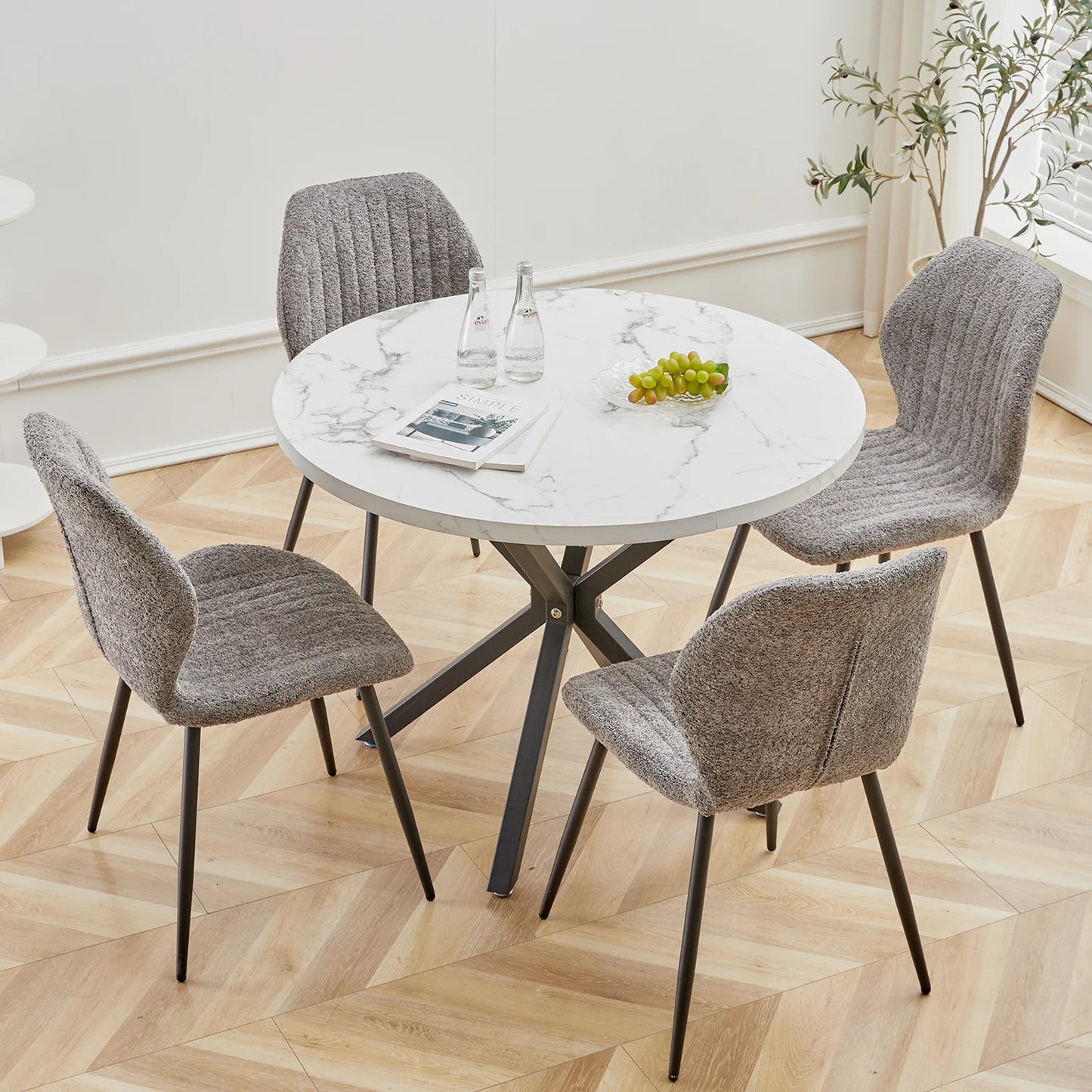 Oslo Salontafel – Rond Hout | 100 cm