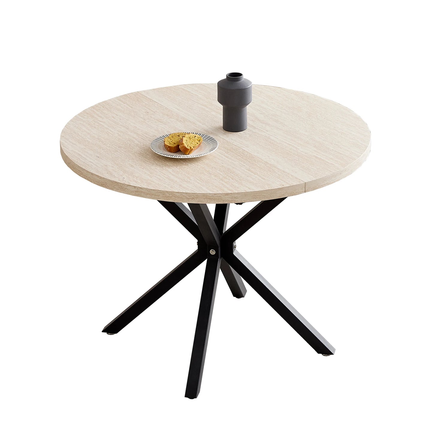Oslo Salontafel – Rond Hout | 100 cm