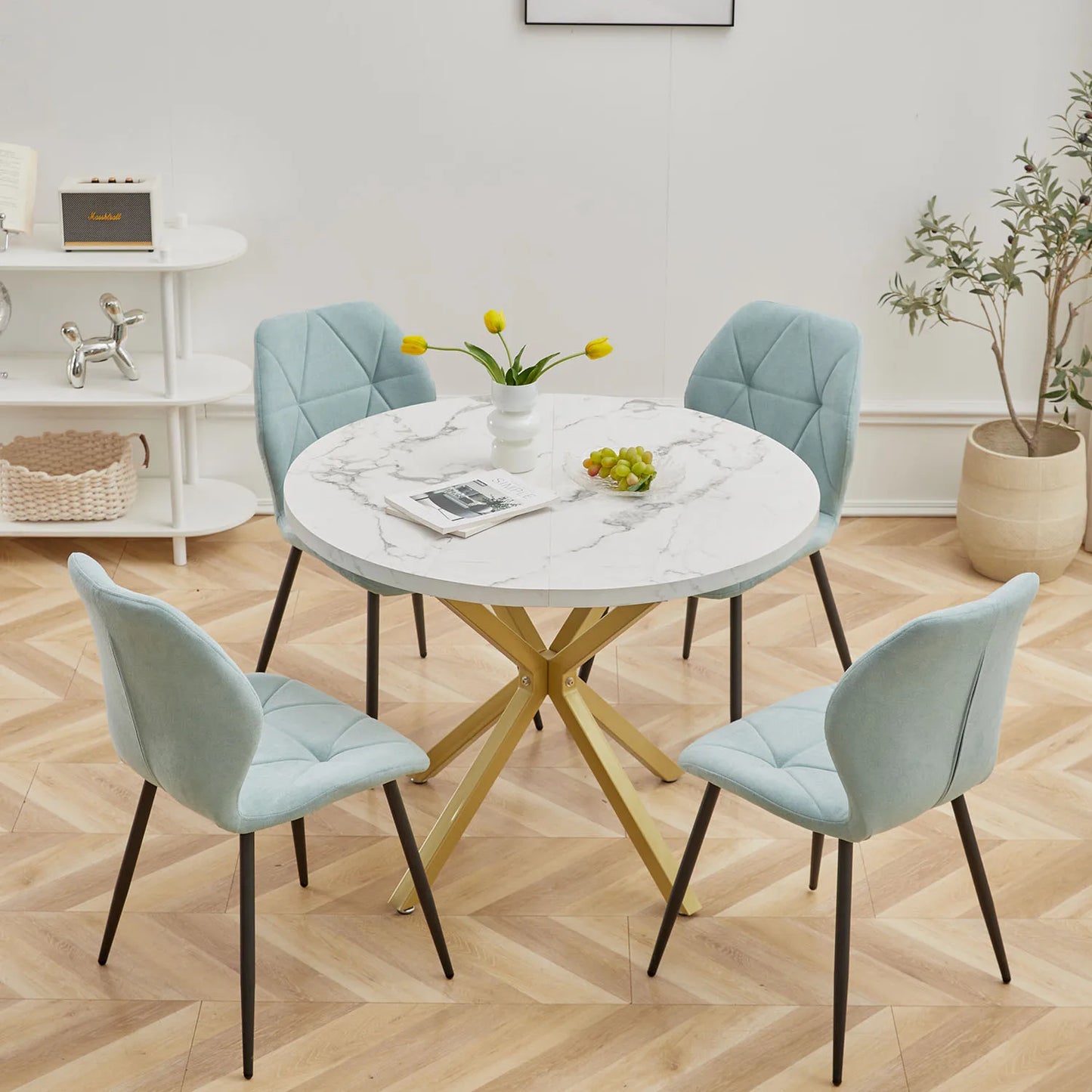 Monaco Eettafel – Marmerlook | Luxe Design