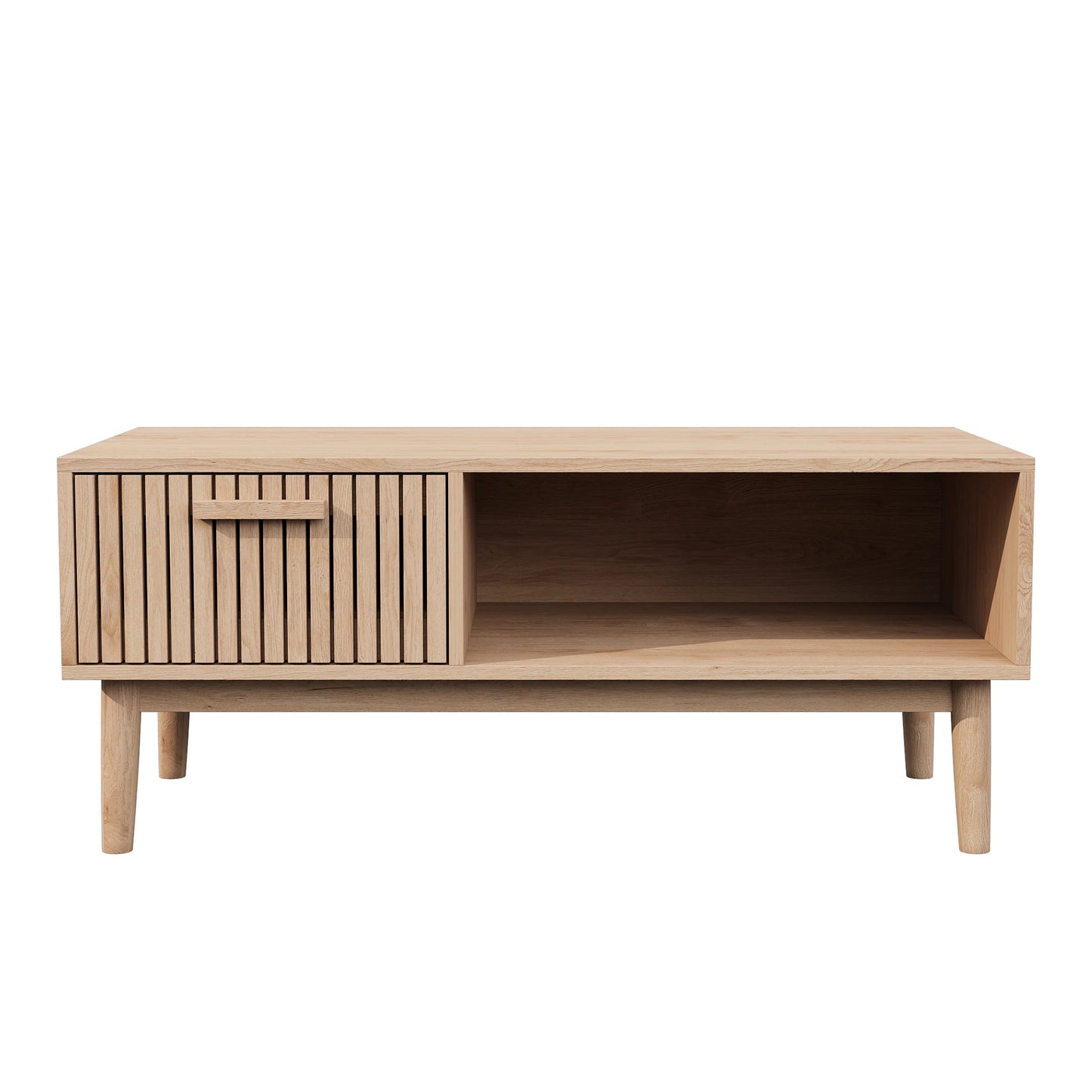 Marbella Salontafel – 100 cm | Met Opberglade