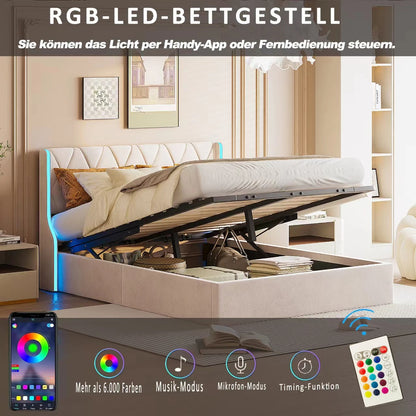 Dubai Bed met opbergruimte