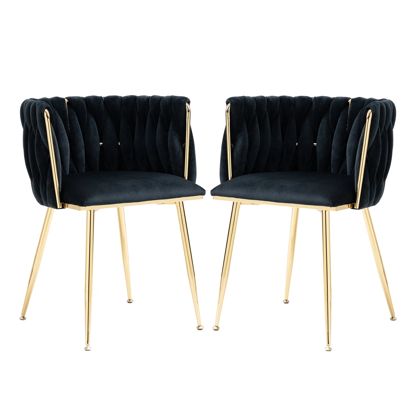 Vienna Stoelen – 2-Delig | Luxe Velvet Design