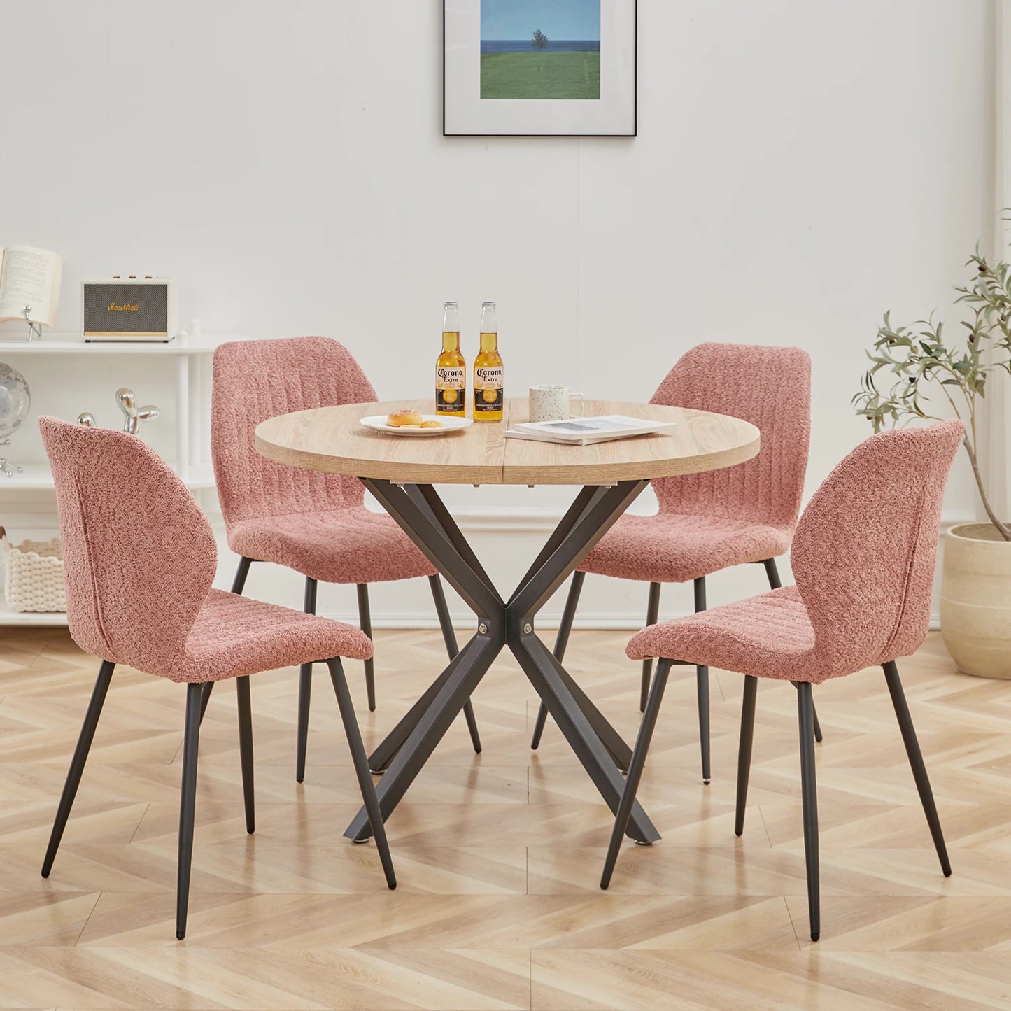 Oslo Salontafel – Rond Hout | 100 cm