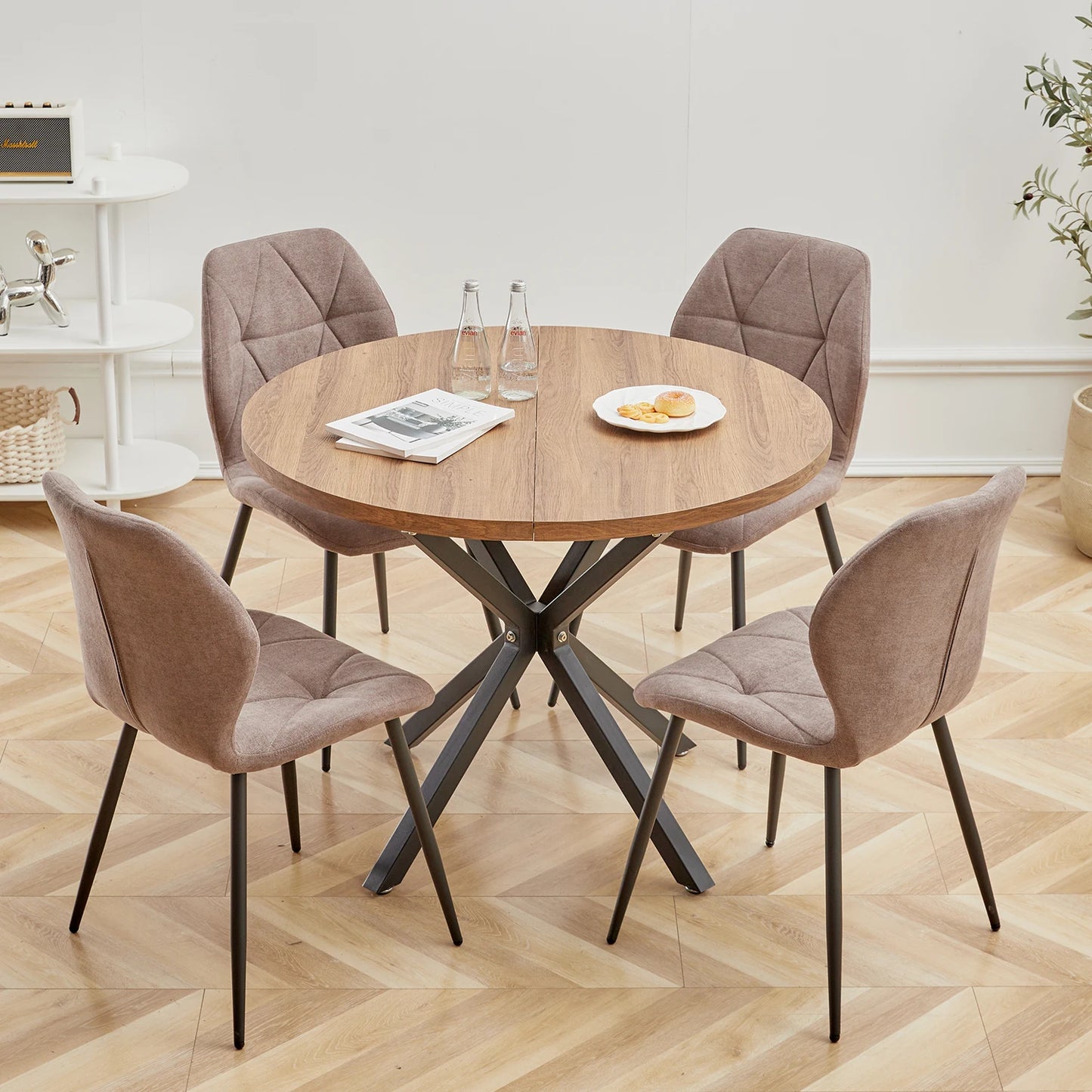 Oslo Salontafel – Rond Hout | 100 cm