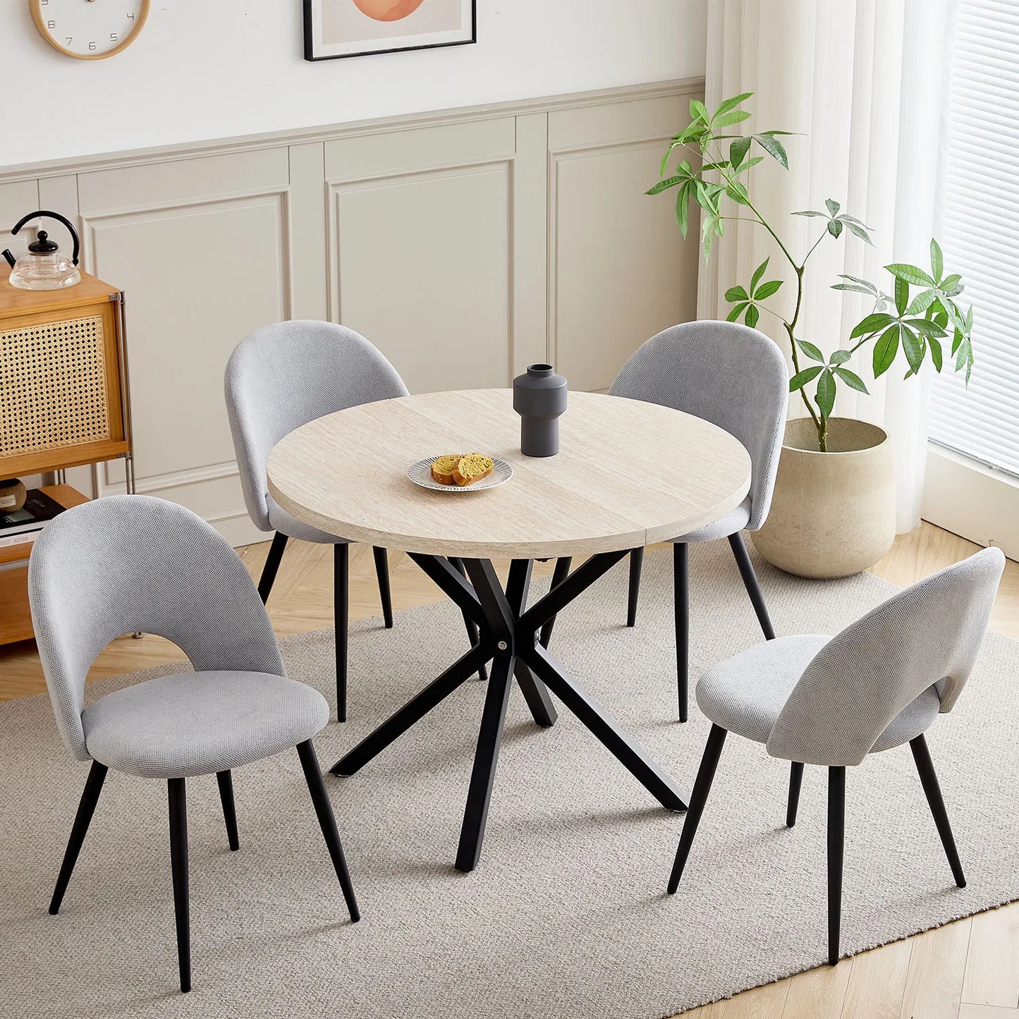 Oslo Salontafel – Rond Hout | 100 cm