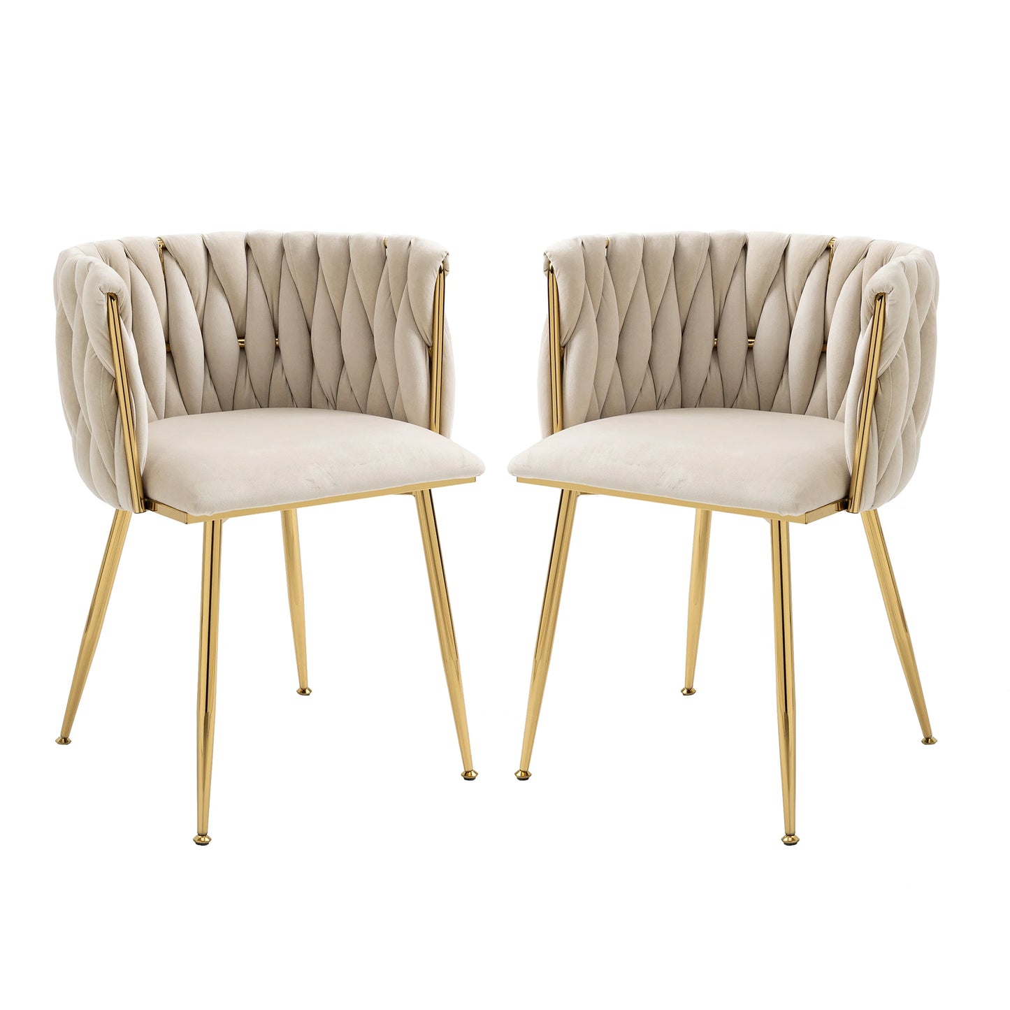 Vienna Stoelen – 2-Delig | Luxe Velvet Design