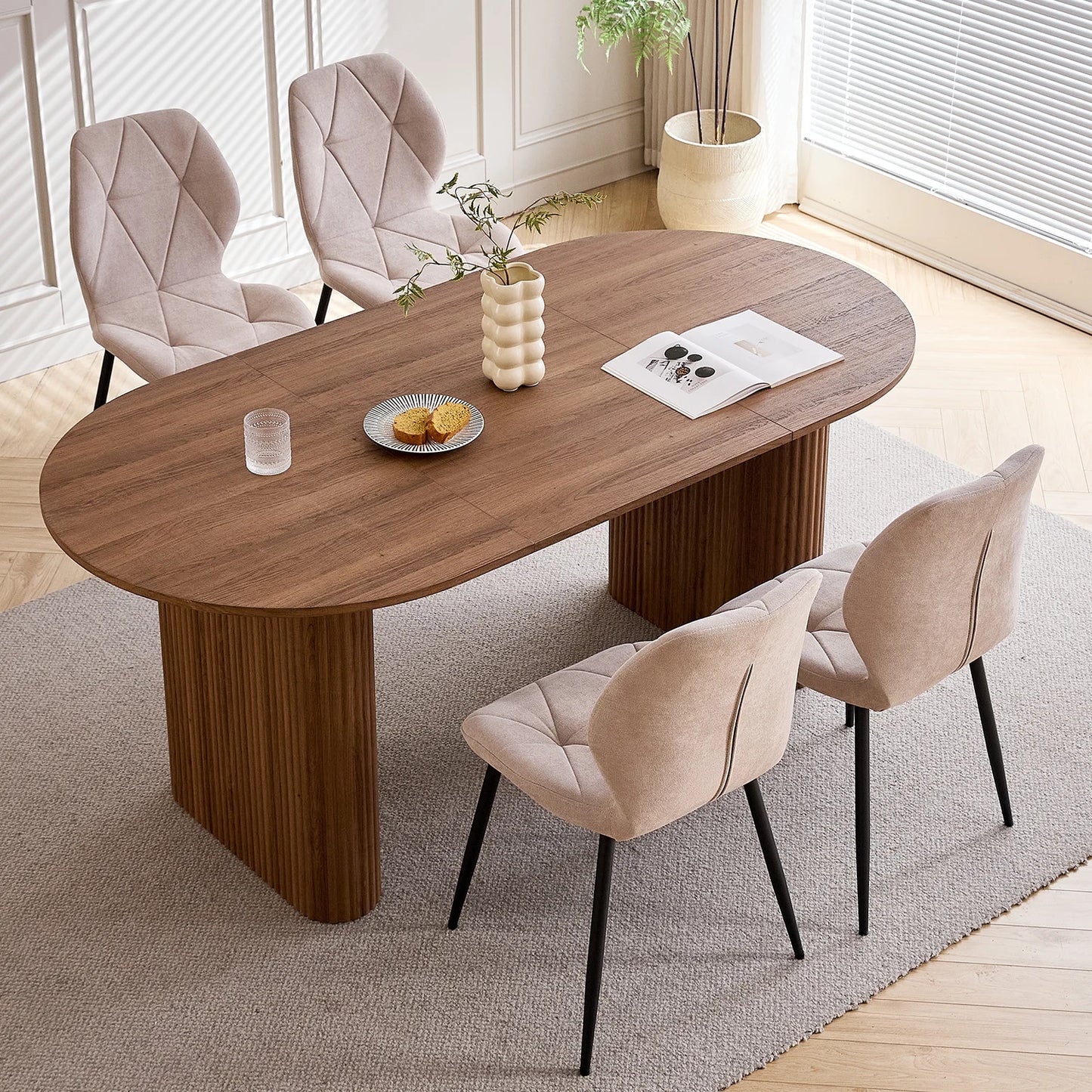 Zurich Eettafel – Ovaal | Ruim & Modern