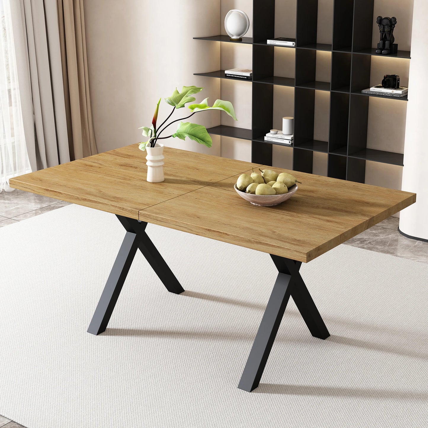 Paris Eettafel – 140x80 cm | Modern & Stabiel