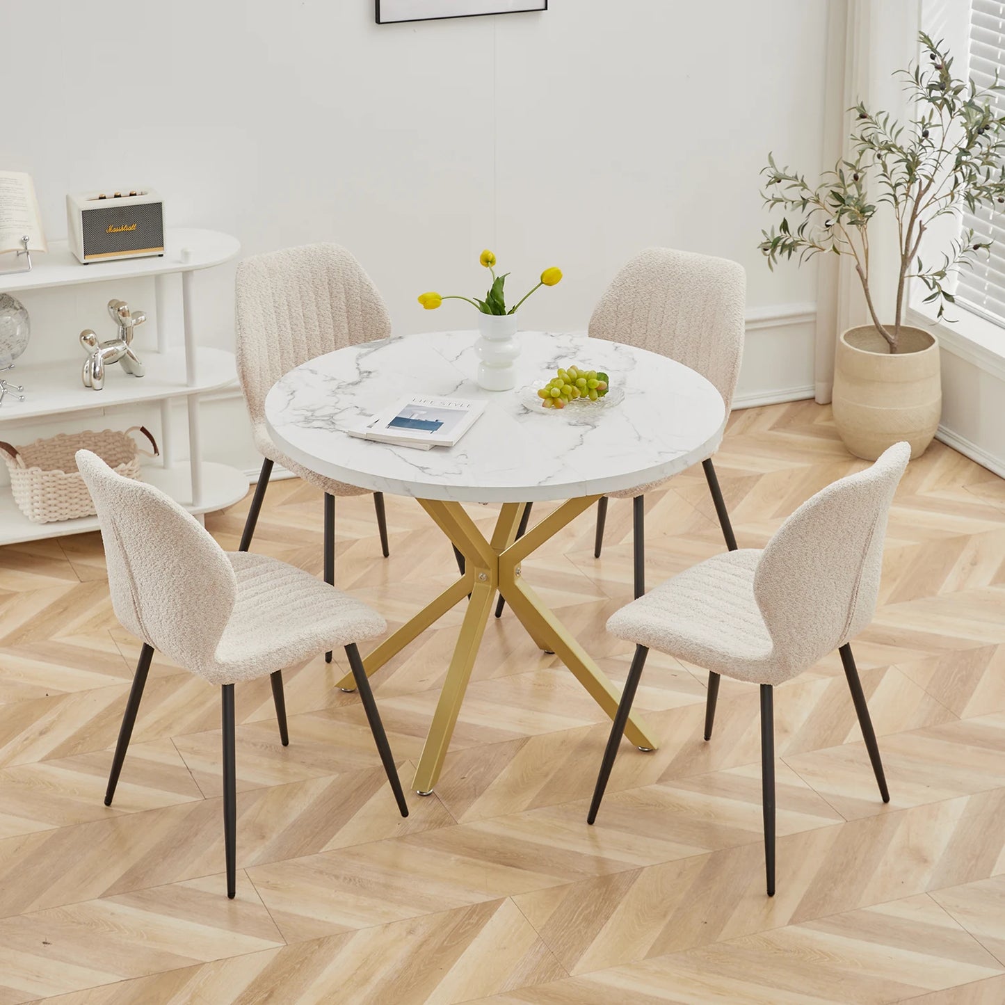 Oslo Salontafel – Rond Hout | 100 cm