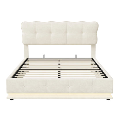 Ares opbergbed met LED‑verlichting