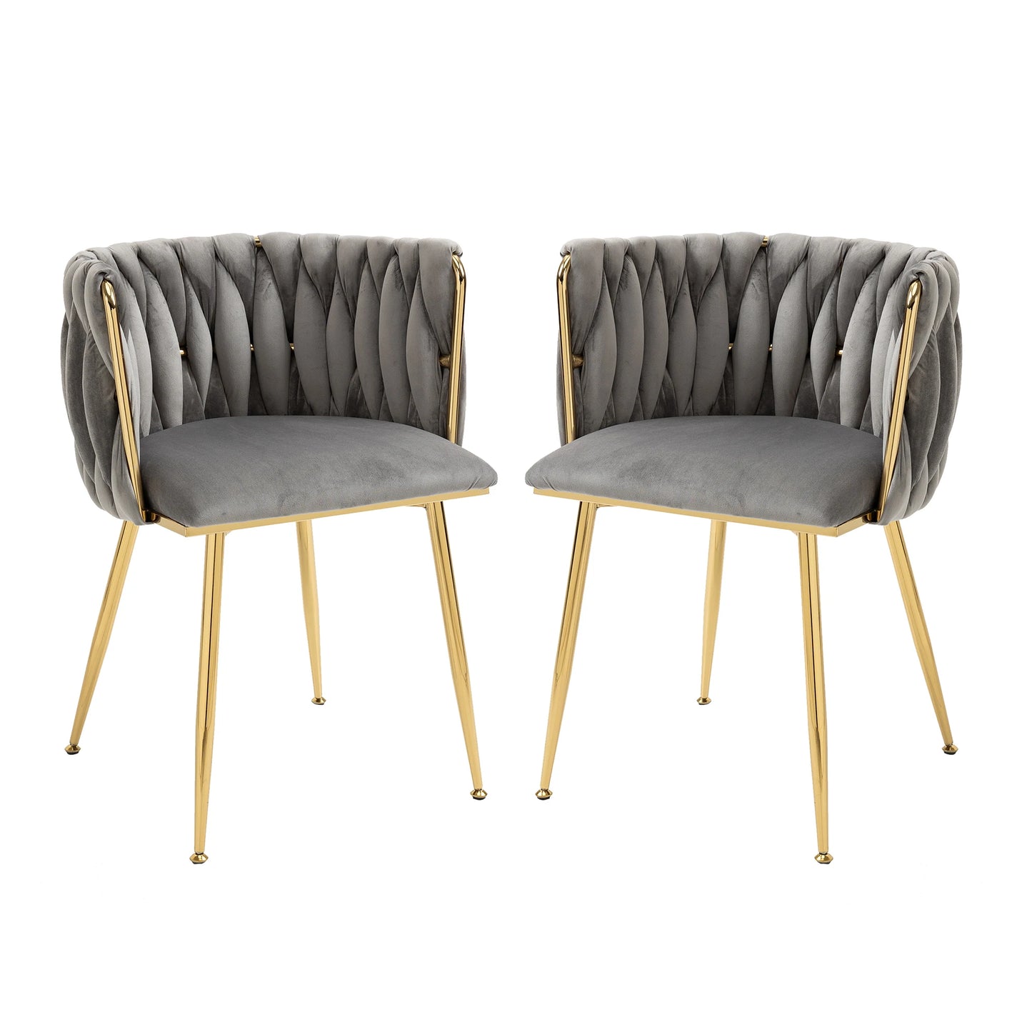 Vienna Stoelen – 2-Delig | Luxe Velvet Design