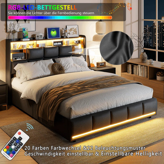 Amsterdam Bed met opbergruimte