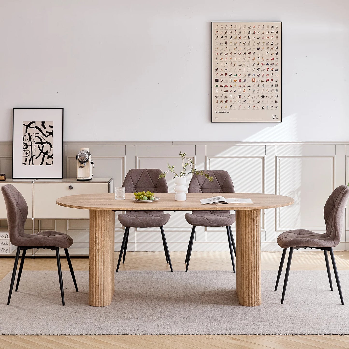 Zurich Eettafel – Ovaal | Ruim & Modern