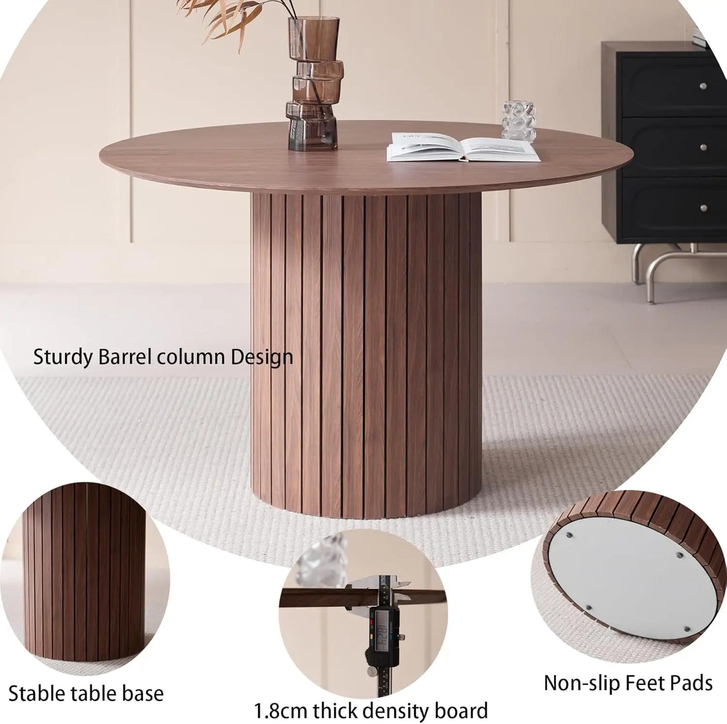 Copenhagen Tafel – Rond Hout | Modern & Veelzijdig