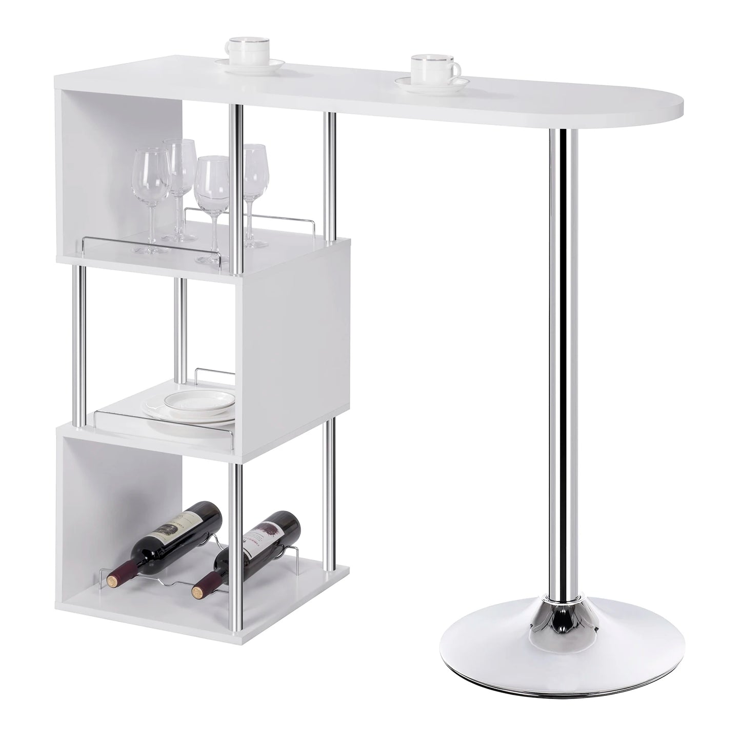 Helsinki Bartafel – Met Opbergrekken | Modern Design